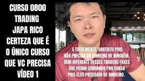 Baixar Curso Japa Rico 0800: Aprenda Trading Avançado!