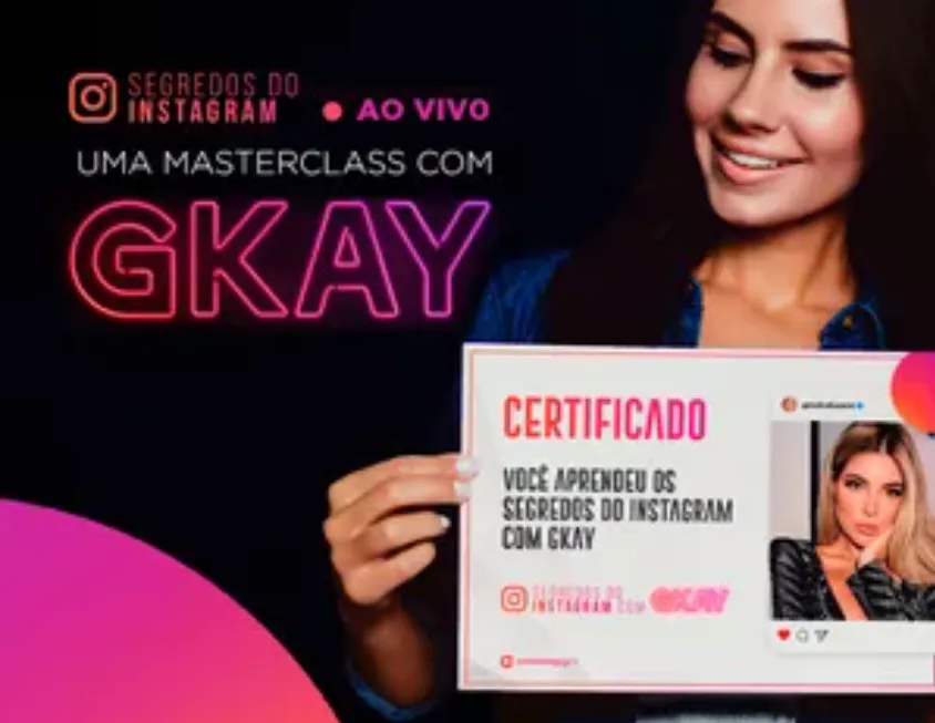Baixar Curso Gkay: Segredos do Instagram Revelados!