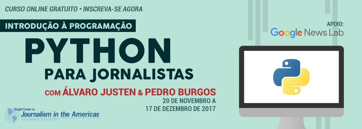 Python para Jornalistas: Baixe Agora o Curso Completo!